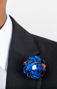 Ankara Necktie and Bow Tie Set - African Men's Wear Tie Set 5 Pieces - ELIJAH