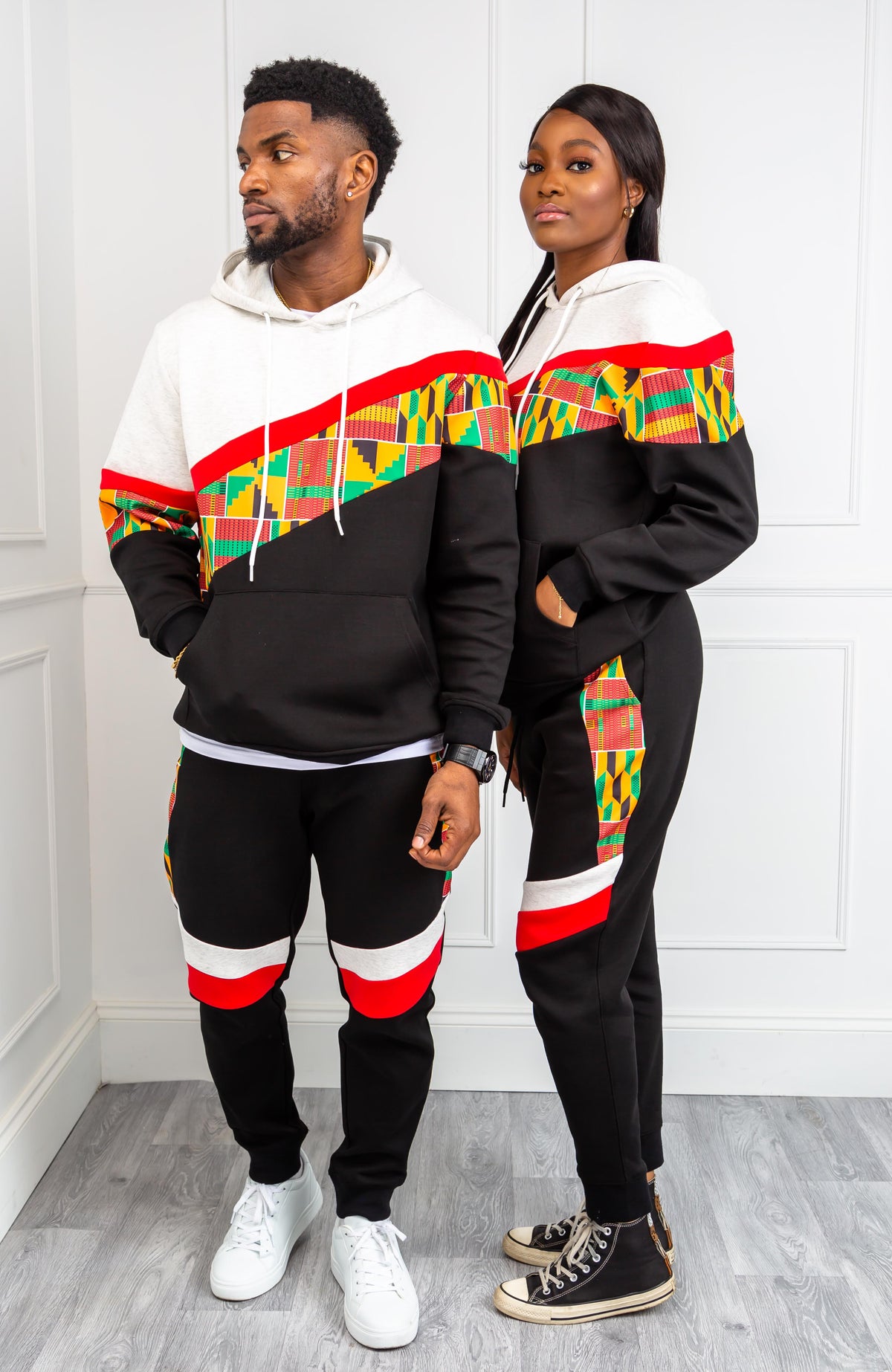 African Print Matching Loungewear for Families & Couple
