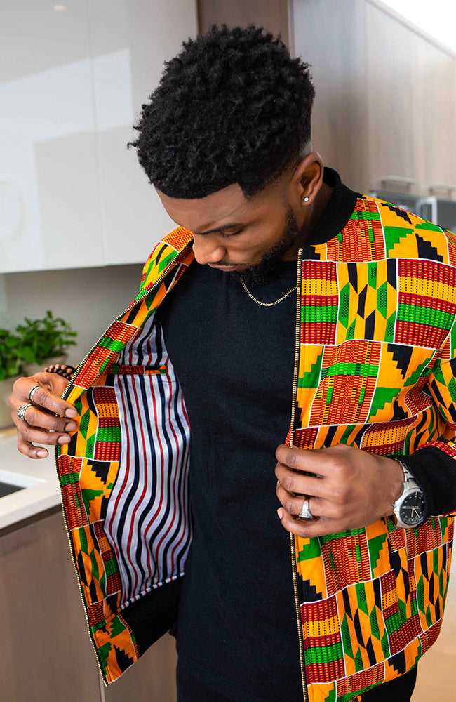 African Print Jackets for Men