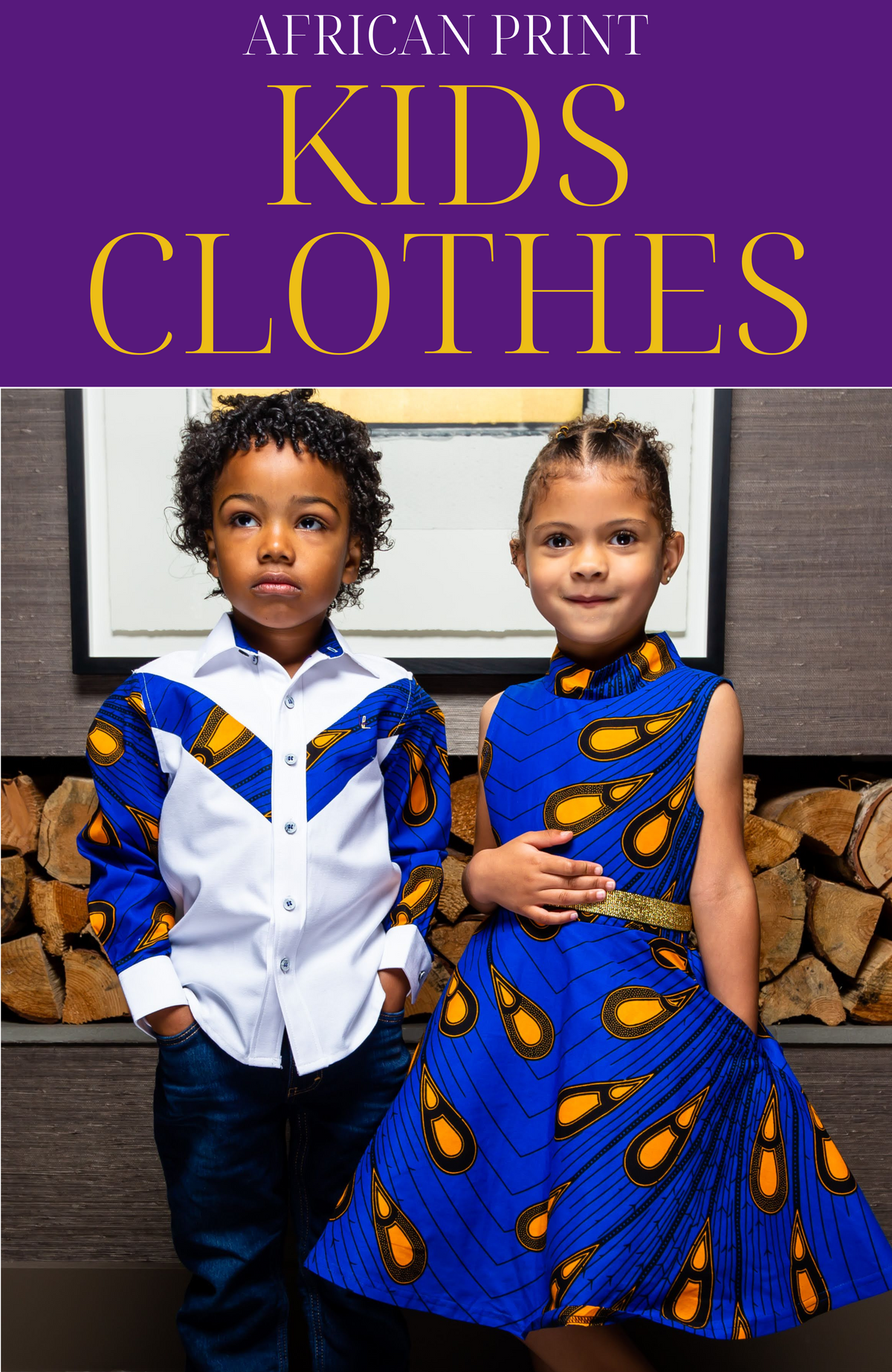 African Print Children's Clothing