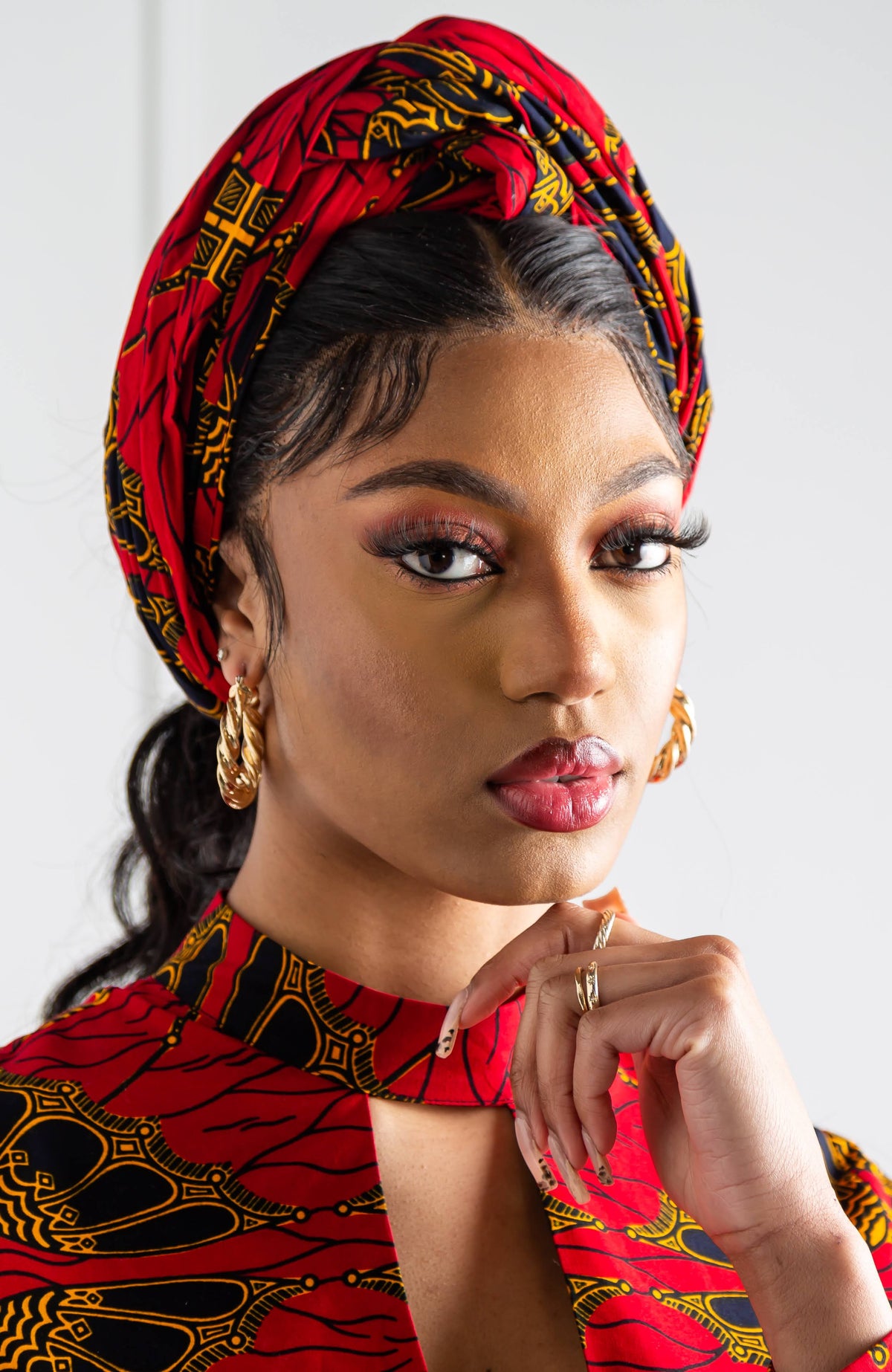 African Print Ankara Headwraps for Women