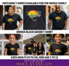 Boys Black African Safari Graphic Unisex T-shirt for Kids | ACCRA