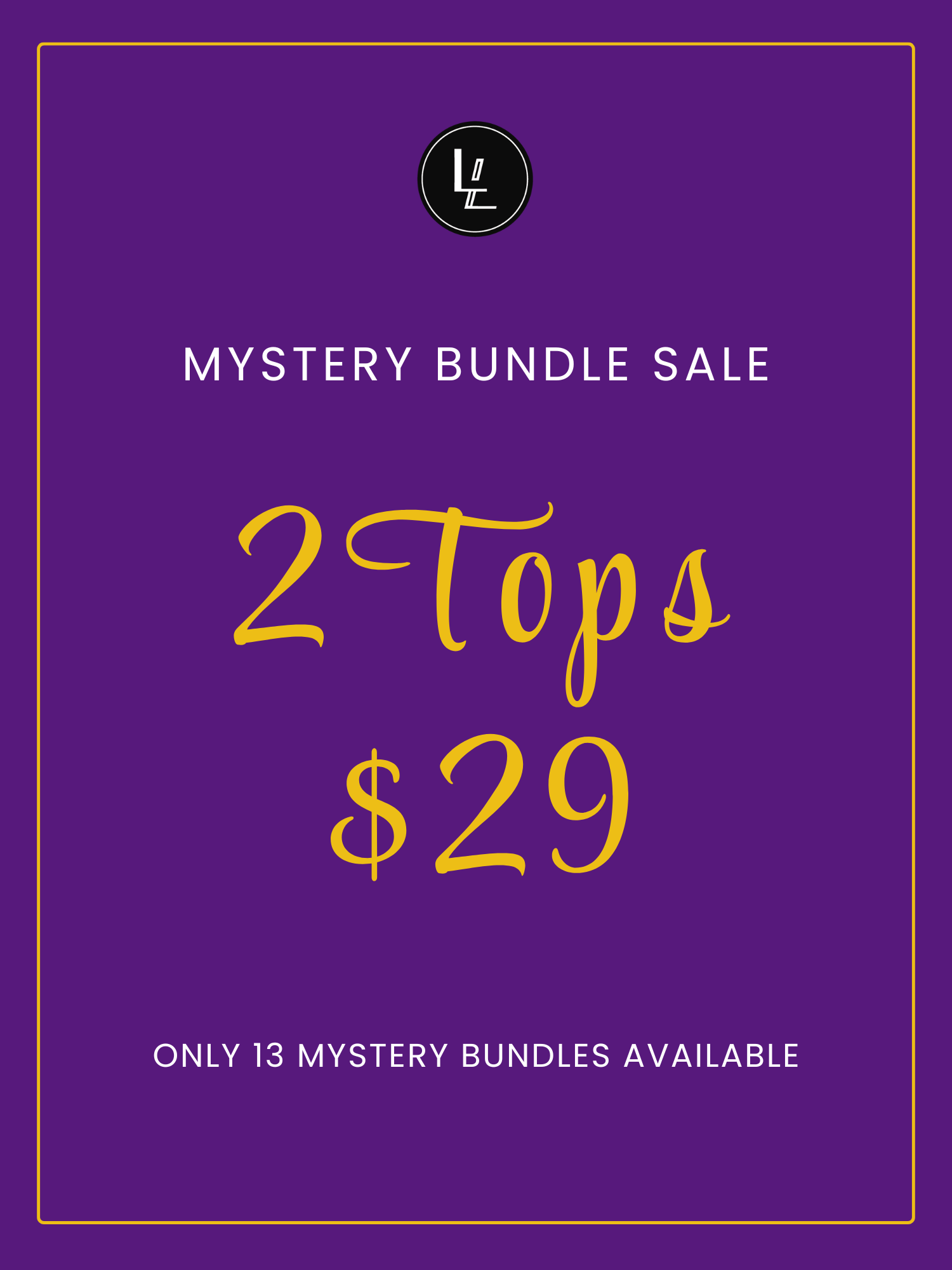 LAVIYE 13 Year Anniversary Mystery Bundle: Tops & Tees