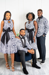 African Shirts for Men | Mens African Shirt - Mens Long-sleeve Polo - Alexander