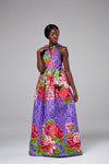 african maxi dress 