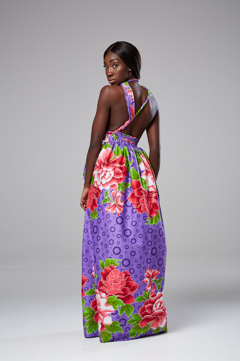 african maxi dress 