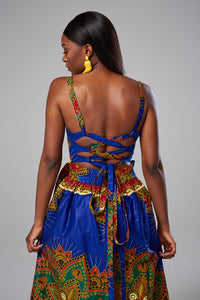 african inspired maxi dress