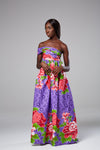 african maxi dress 