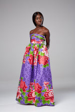 african maxi dress 