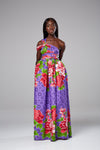 african maxi dress 