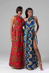 african print maxi dresses