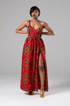 african print maxi dresses