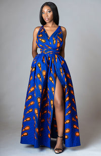 african print maxi dresses