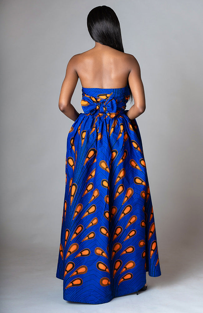 african print maxi dresses