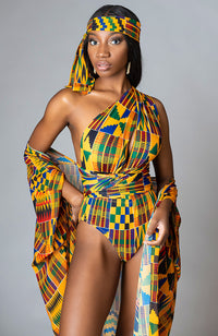 african style swimwear