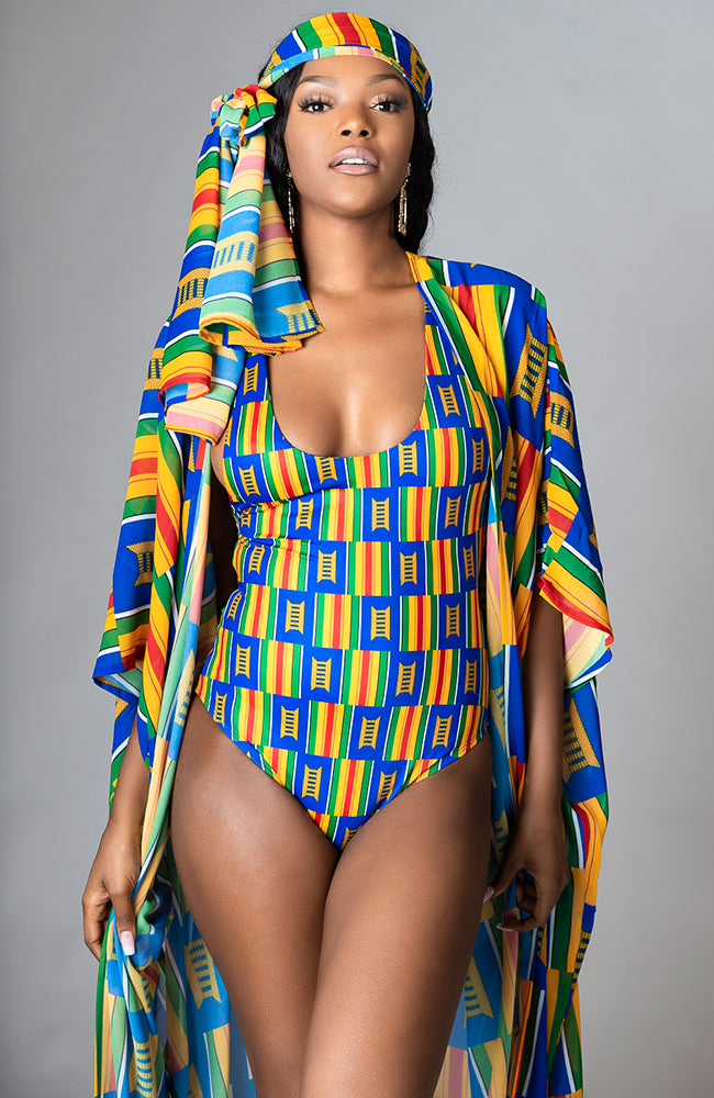 Laviye african print blazer
