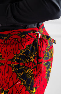 African Print Pants For Men - Tailored Fit African Print Trousers for Guys - CHARLES