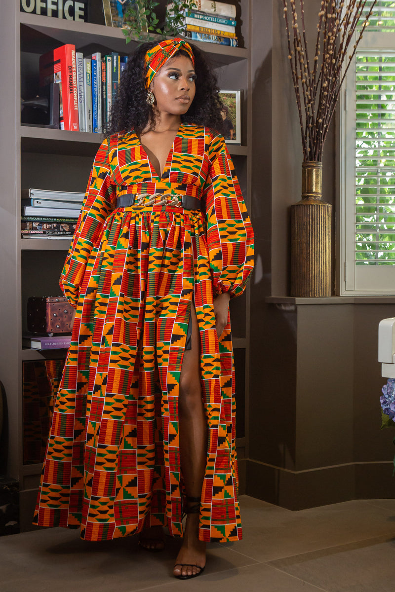African Dresses Women Sleeveless Robe Maxi Dress Summer Long Dress