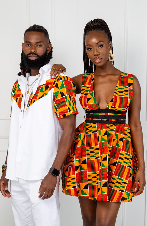 Ebube Couple Matching African Outfits