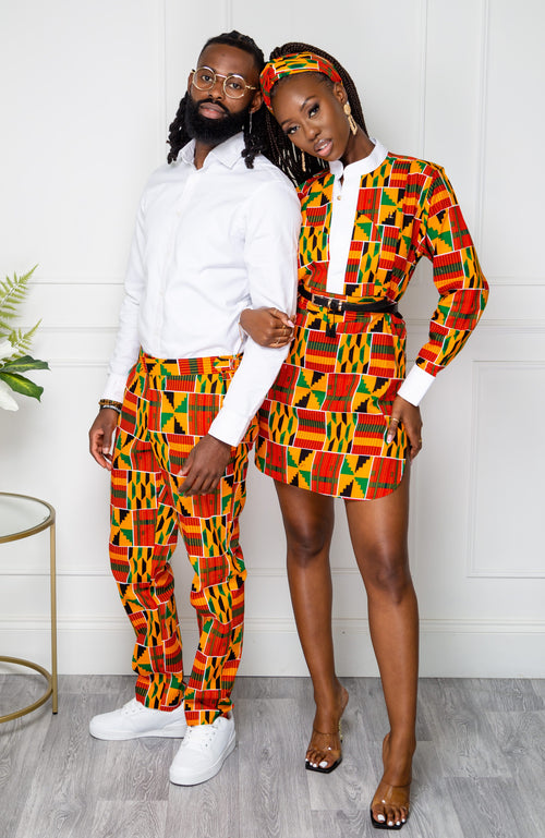 African Couples Outfit Couples Prom Outfit Couples Matching 