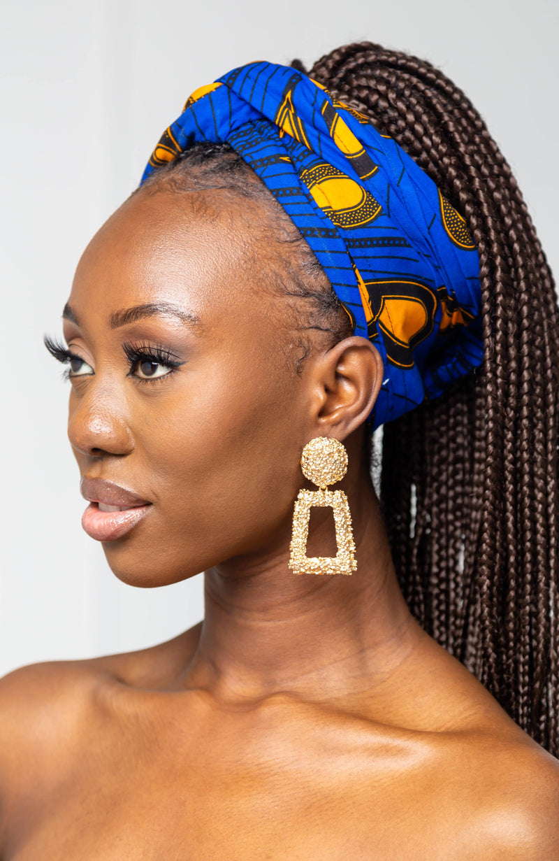 Ankara Wax Print Headwrap - ELLA