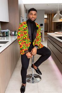 African Print Blazers For Men L'AVIYE