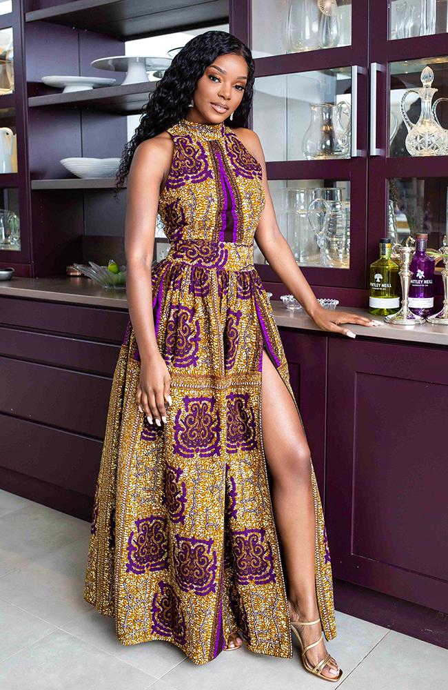 Modern African Print Dresses L'AVIYE