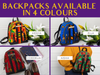 African Print Women Backpack - Stylish African Kente Backpack - KENYA