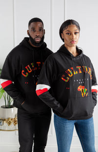 Africa Map Hoodie | Ankara Culture Slogan Hoodie For Women | KUMASI