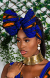 Ankara Wax Print Headwrap - ELLA