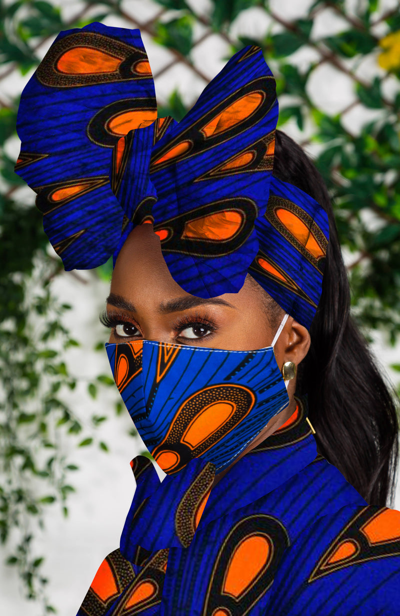 Ankara Wax Print Headwrap - ELLA