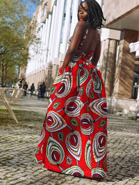 Laviye african print dress