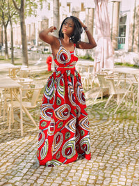 Laviye african print dress